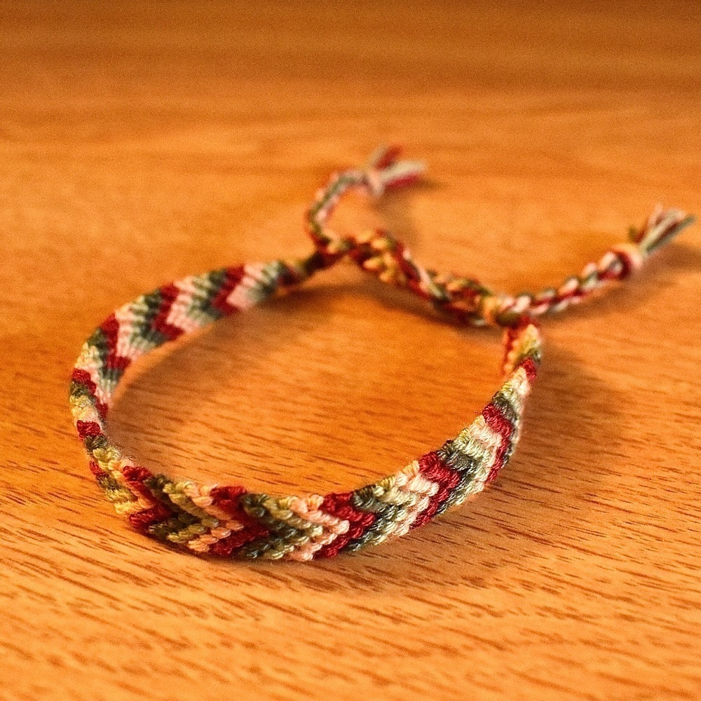 Festive‎ Colors Woven Bracelet